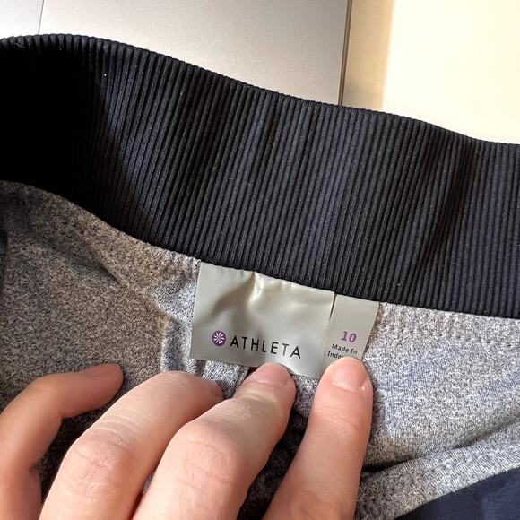 Athleta Dark Blue Jogger Pants - Picture 6 of 7